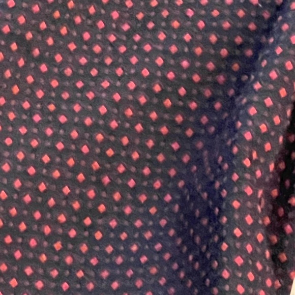 Maurices Black Ankle Pants Red Elastic Waist Size M - Picture 8 of 10